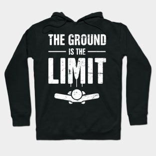 The Ground Is The Limit | Skydiving Design Hoodie